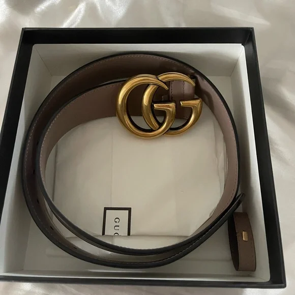 Gucci | Accessories | Authentic Nude Gucci Belt | Poshmark display picture 2